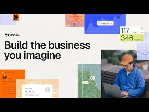 Build your entire business on Base44