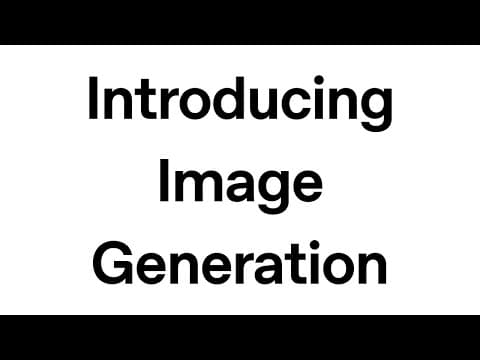 OpenAI 4o Image Generation